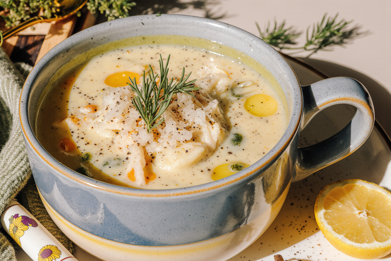 Healing Avgolemono Soup