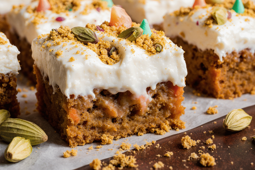 Pistachio Carrot Cake