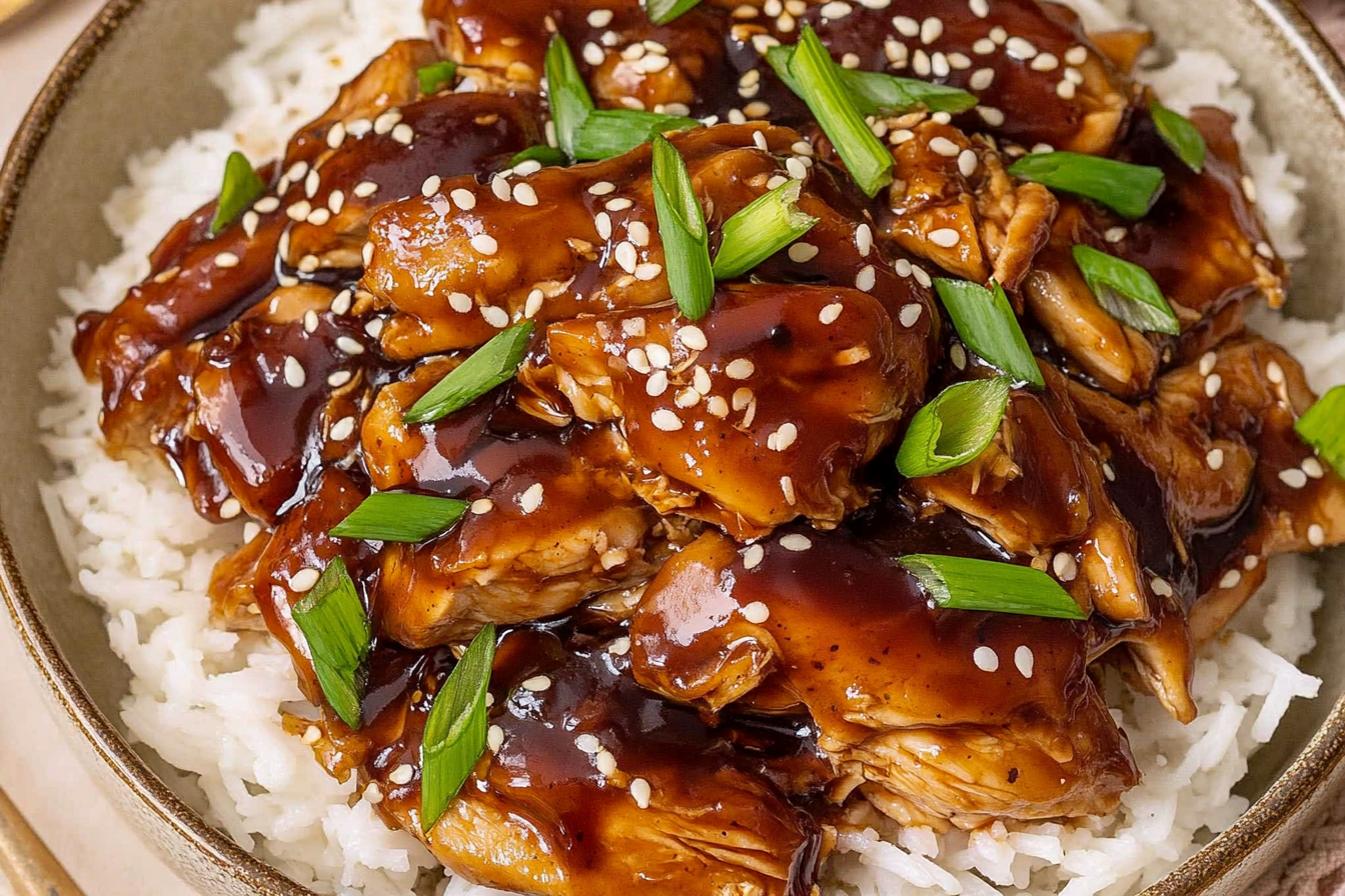 Crockpot Teriyaki Chicken