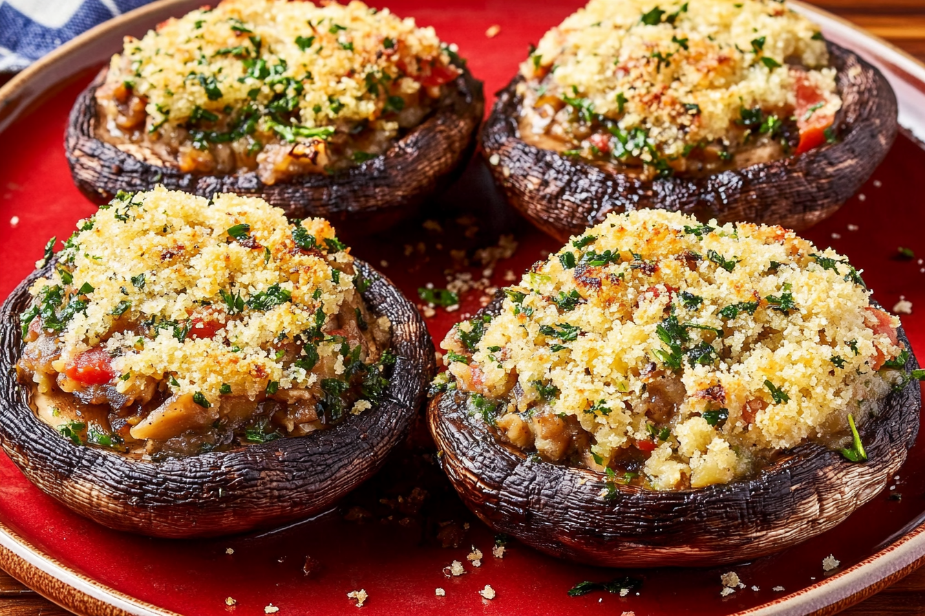 Stuffed Portobello Mushrooms