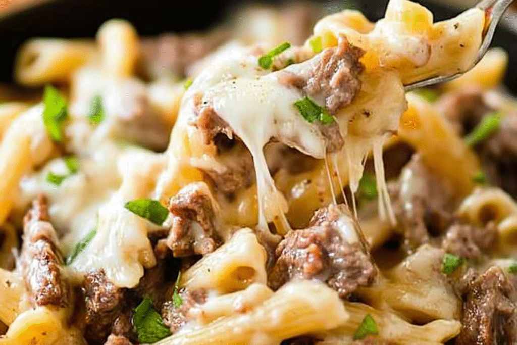 How to Make a Delicious Philly Cheese Steak Pasta Recipe for Family Dinners