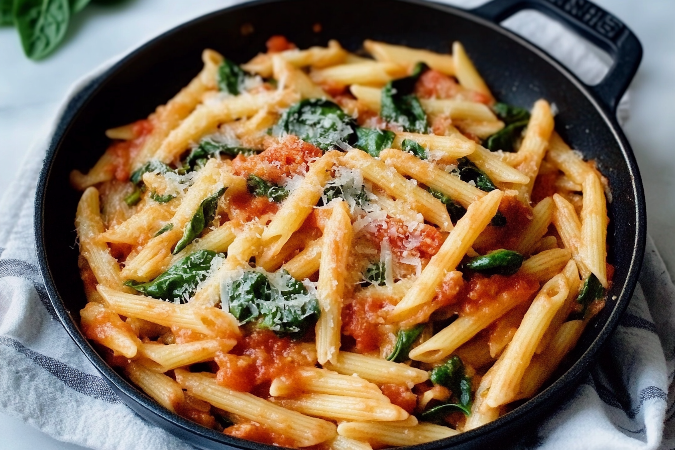 Spinach Tomato Pasta