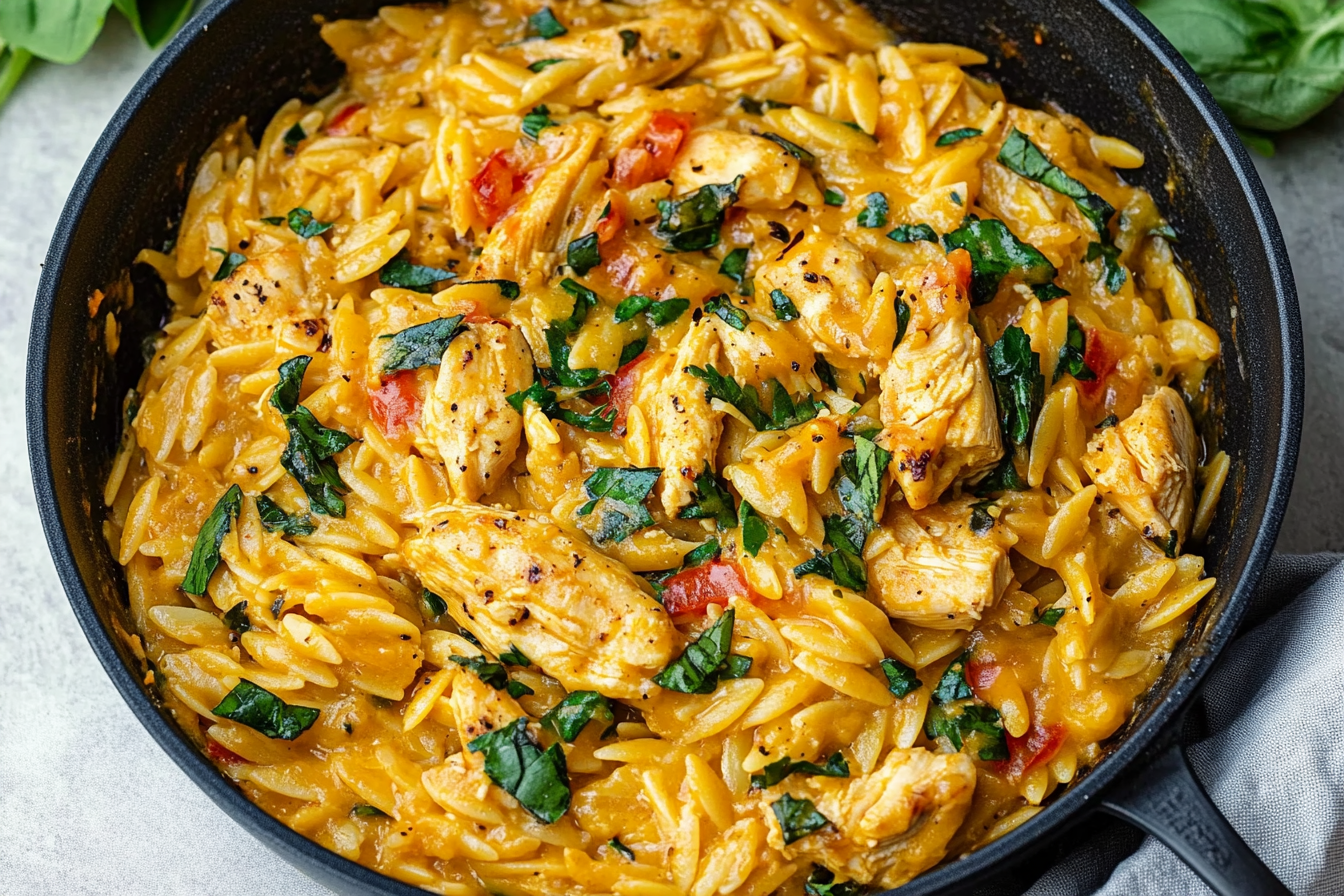 Cajun Chicken Orzo