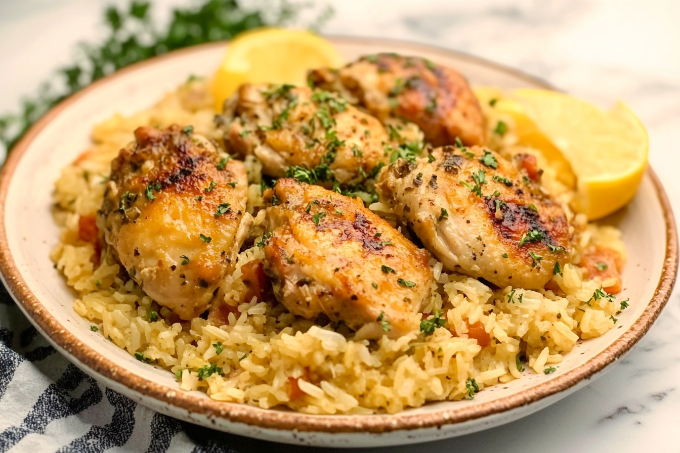 Crock Pot Chicken and Rice Recipe