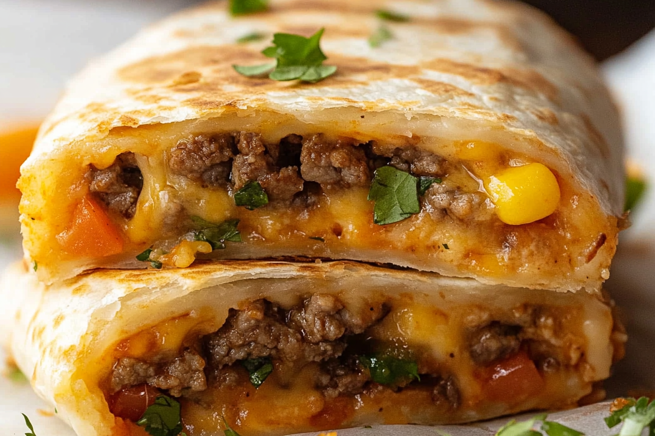 Grilled Cheese Burrito Recipe