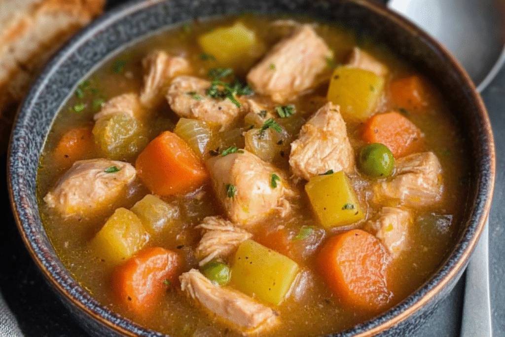 slow cooker chicken stew