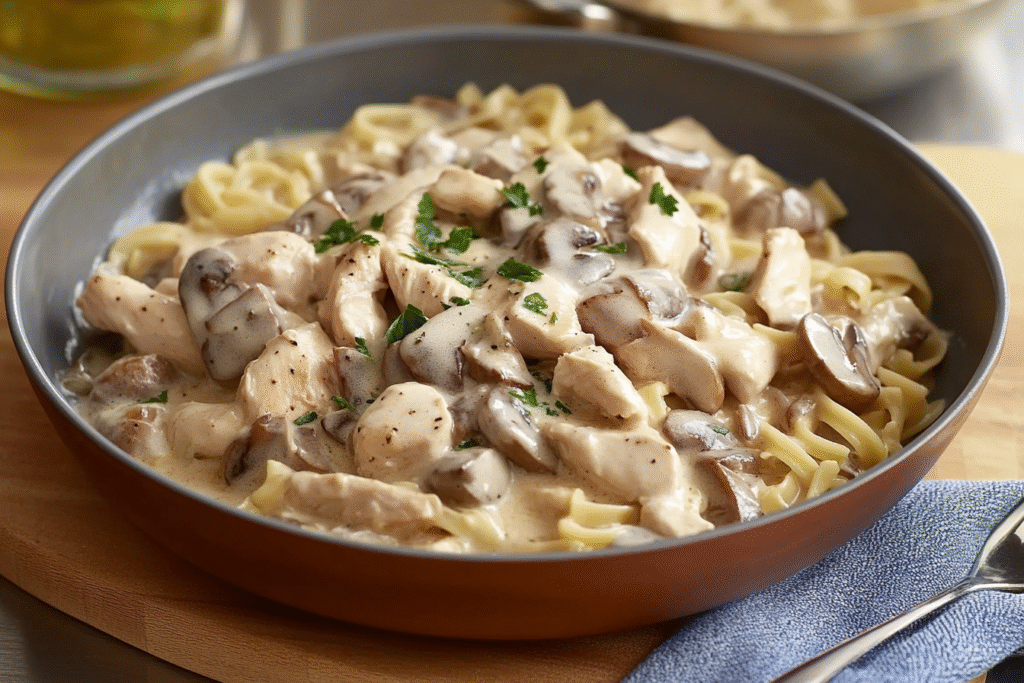 Healthy & Easy Chicken Stroganoff You Can Make Tonight