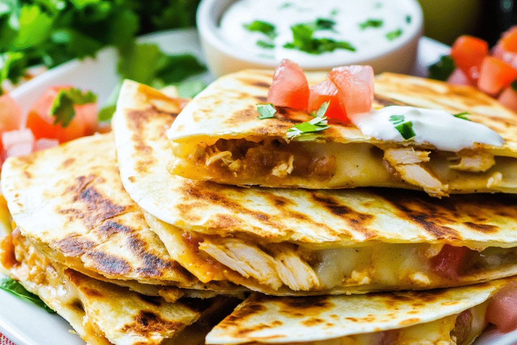 How to Make Chicken Bacon Ranch Quesadillas in Just 20 Minutes