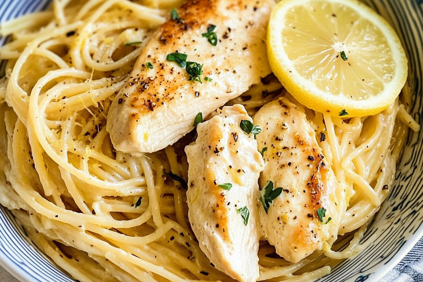 Creamy Lemon Chicken Pasta