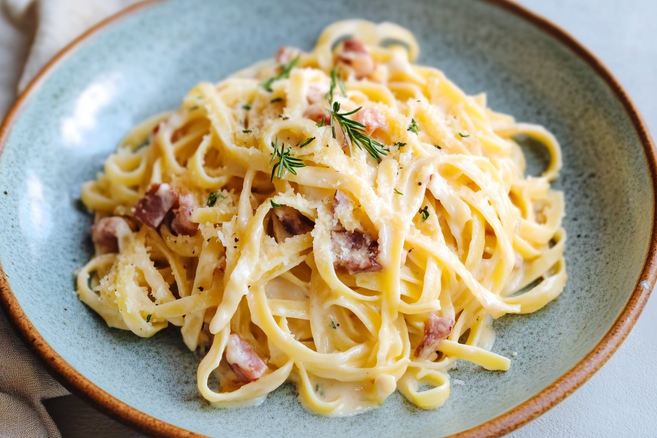 Creamy Carbonara Pasta