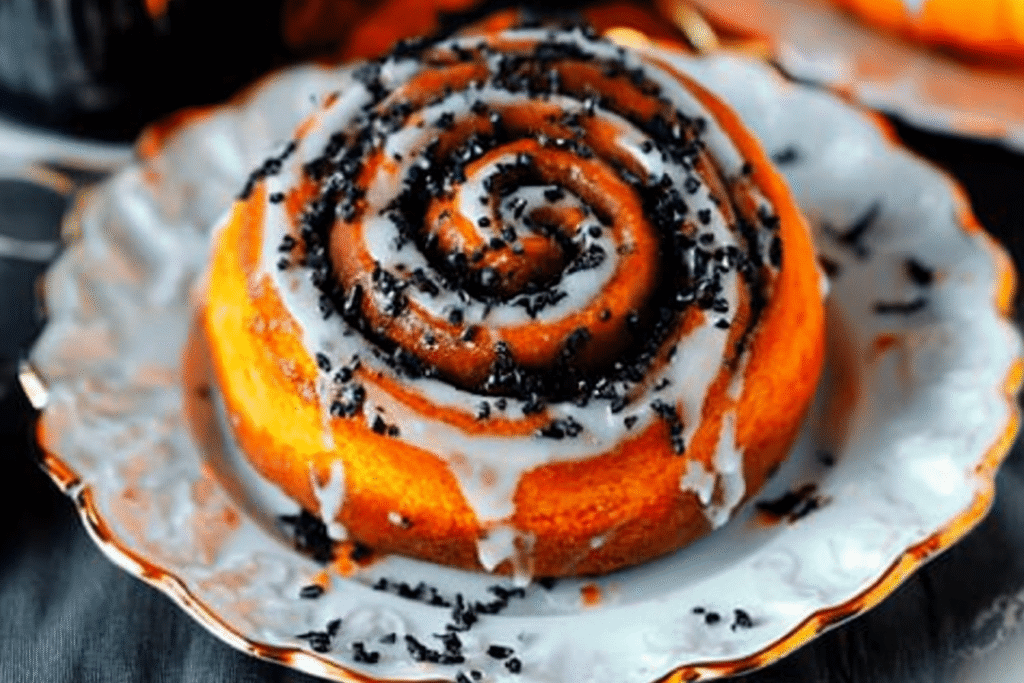 How to Make Halloween Cinnamon Rolls Step by Step