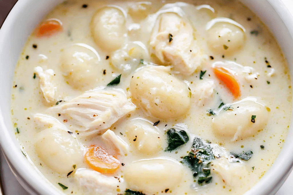 How to Make Olive Garden Chicken Gnocchi Soup | Step-by-Step Recipe and Guide