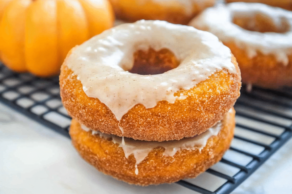 Pumpkin Spice Donuts