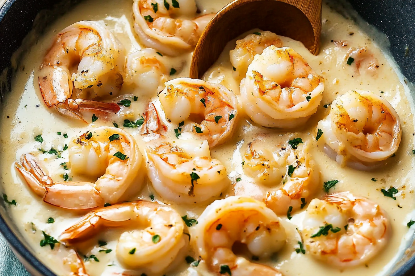 Creamy Garlic Shrimp