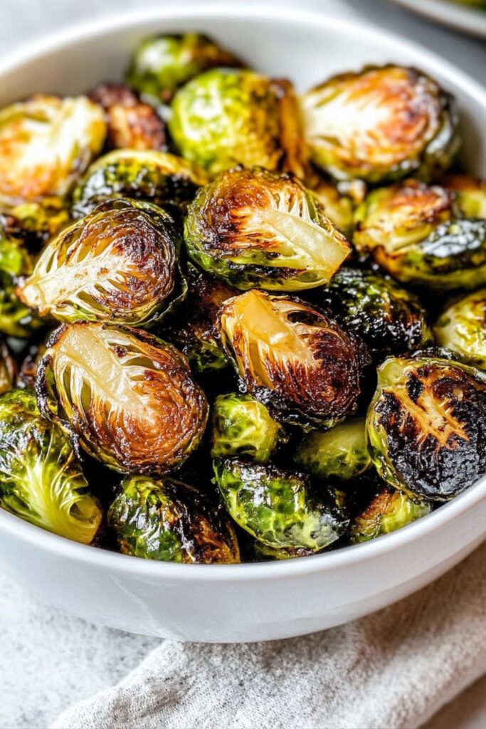 Crispy Air Fryer Brussels Sprouts