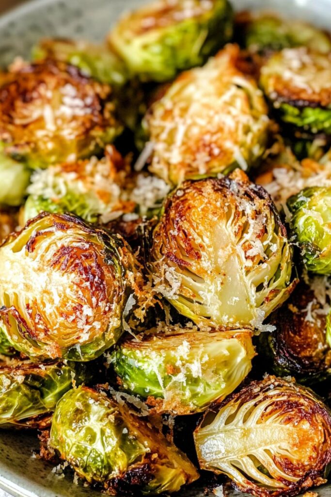 Parmesan Roasted Brussels Sprouts