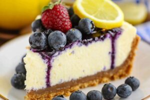 Lemon Blueberry Cheesecake Recipe