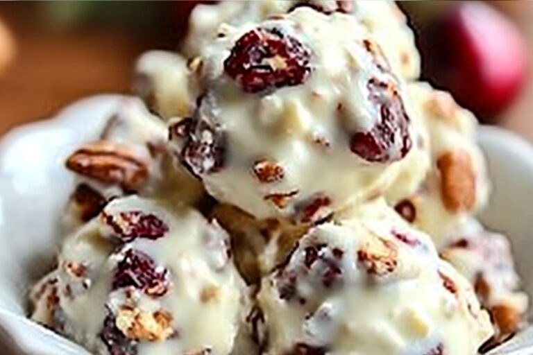 White Chocolate Cranberry Pecan Clusters