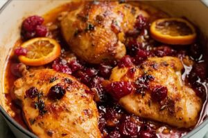 Cranberry Orange Chicken