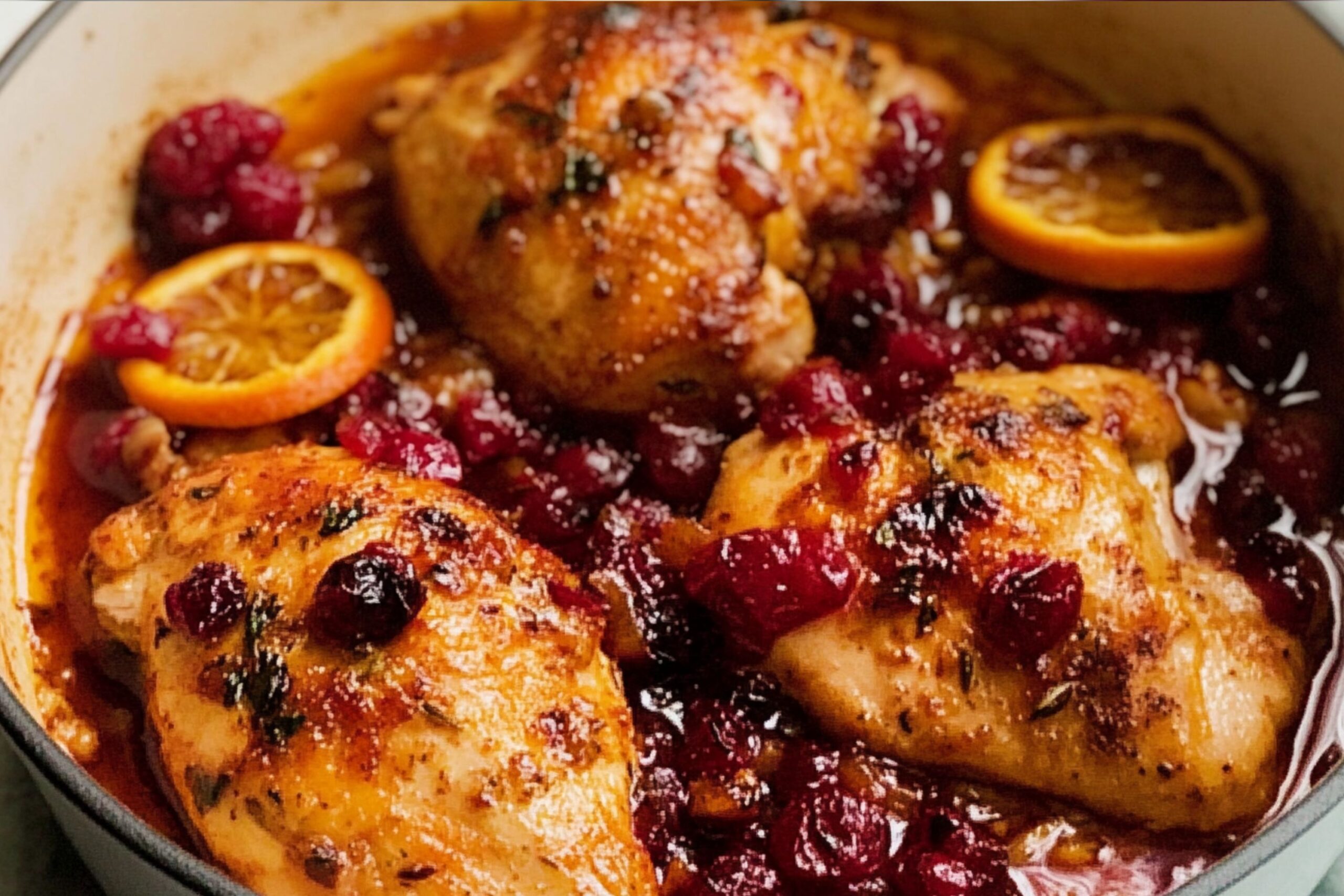 Cranberry Orange Chicken