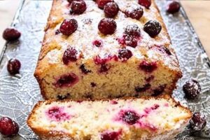 Cranberry Orange Breakfast Cake