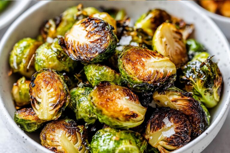 Crispy Air Fryer Brussels Sprouts