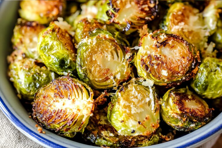 Parmesan Roasted Brussels Sprouts