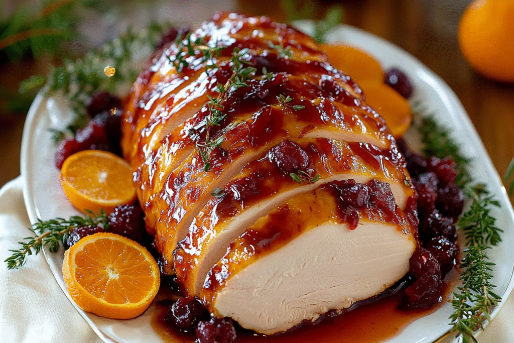 How to Make the Perfect Cranberry Orange Glazed Turkey Breast for Your Holiday Table